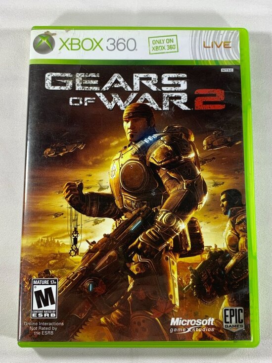 Microsoft Other - Gears Of War 2 Xbox 360 Video Game Complete With Manual Mature 17+ Tested